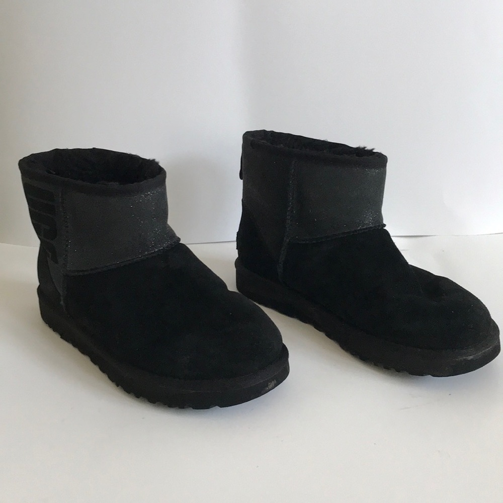 UGG Woman’s Classic Mini Sparkle Ankle Boots